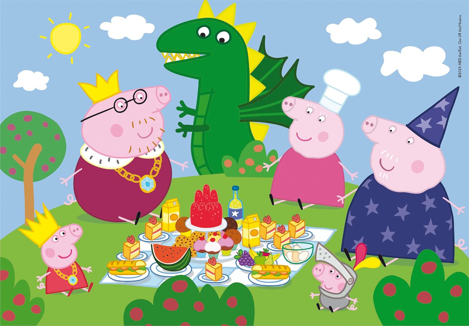 CLEMENTONI SuperColor — Puzzle Peppa Pig 60 Pièces – Image 10