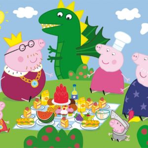 Alternative view of CLEMENTONI SuperColor — Puzzle Peppa Pig 60 Pièces