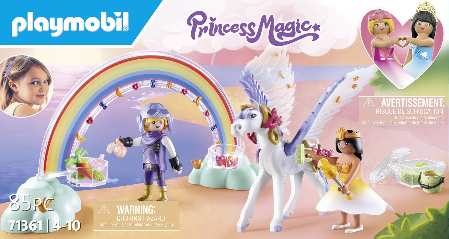 PLAYMOBIL Princess Magic 71361 — Cheval ailé à décorer – Image 16