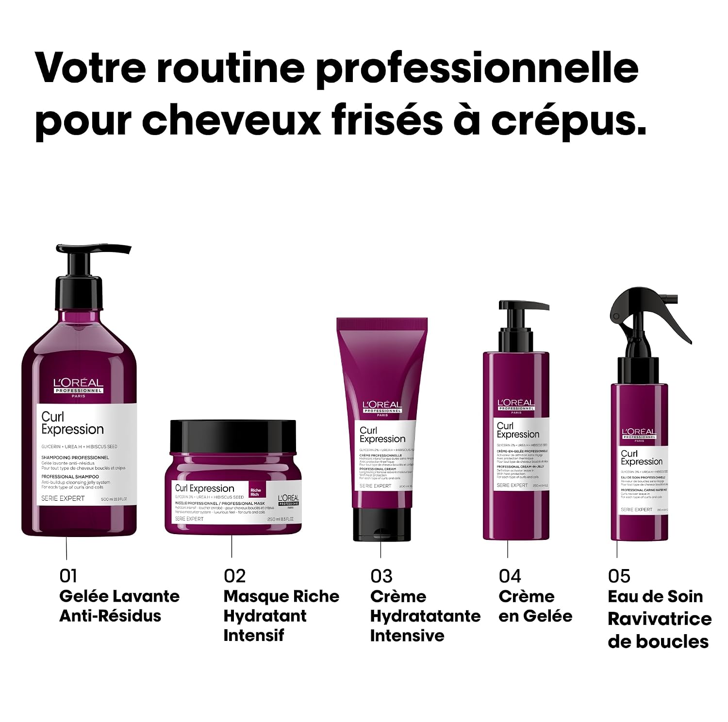L'ORÉAL PROFESSIONNEL Curl Expression — Crème lavante 500 ml – Image 8