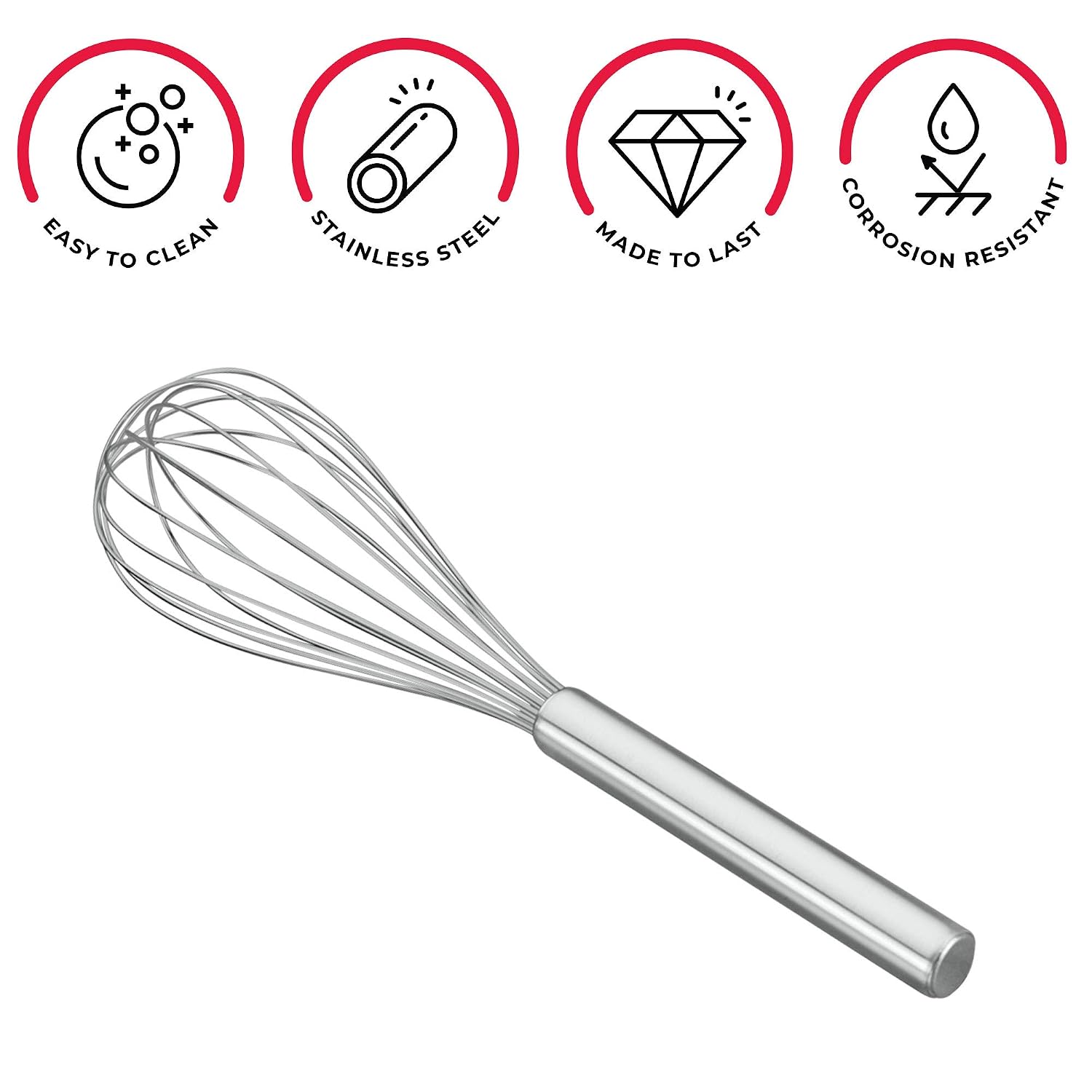 METALTEX — Fouet en Acier Inoxydable 30 cm – Image 10