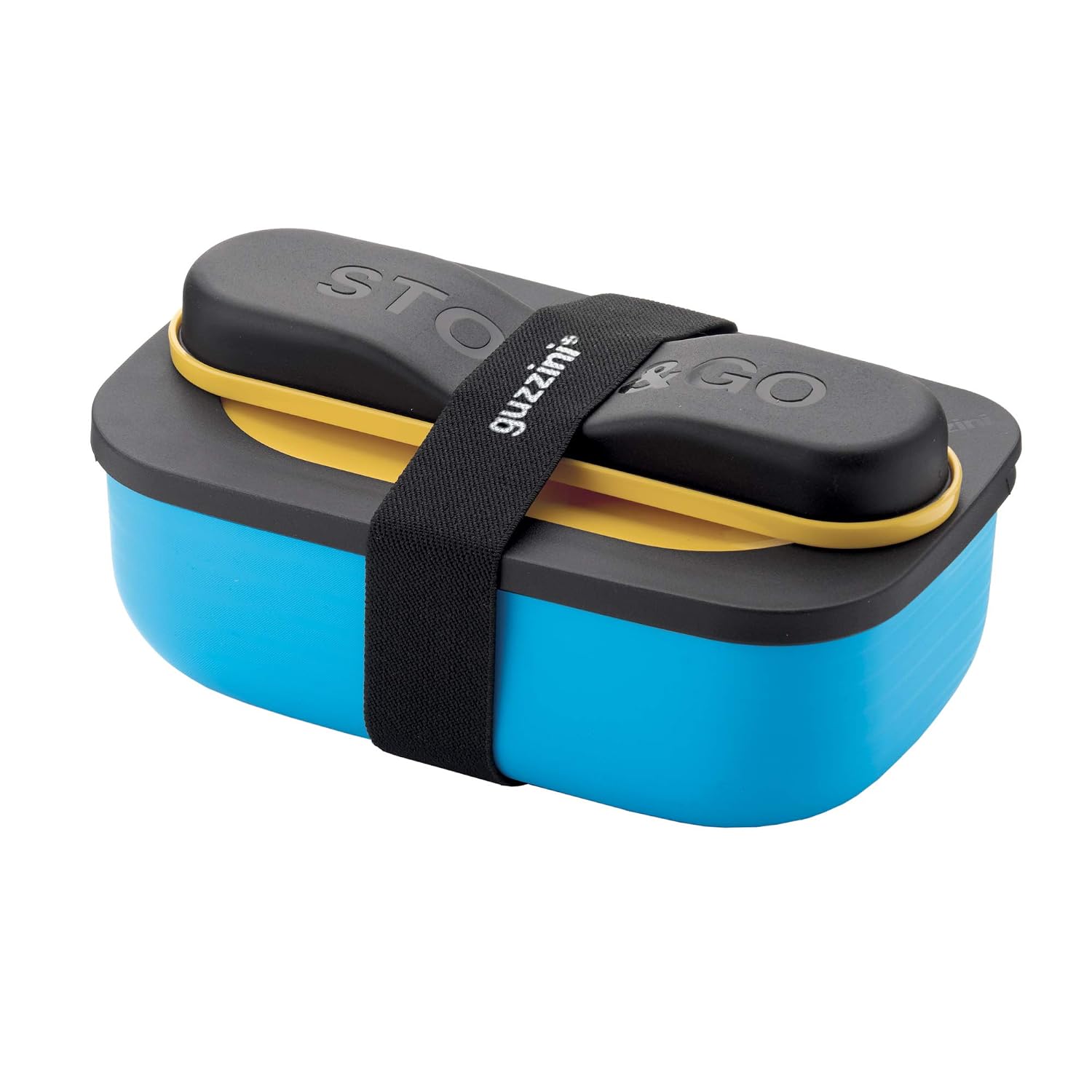 GUZZINI Store&GO — Boîte à Lunch 900ml Jaune/Bleu – Image 17