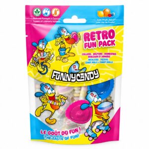 FUNNY CANDY — Assortiment de bonbons rétro 132 g