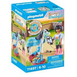 Alternative view of PLAYMOBIL Horses of Waterfall — Thérapeute et cheval