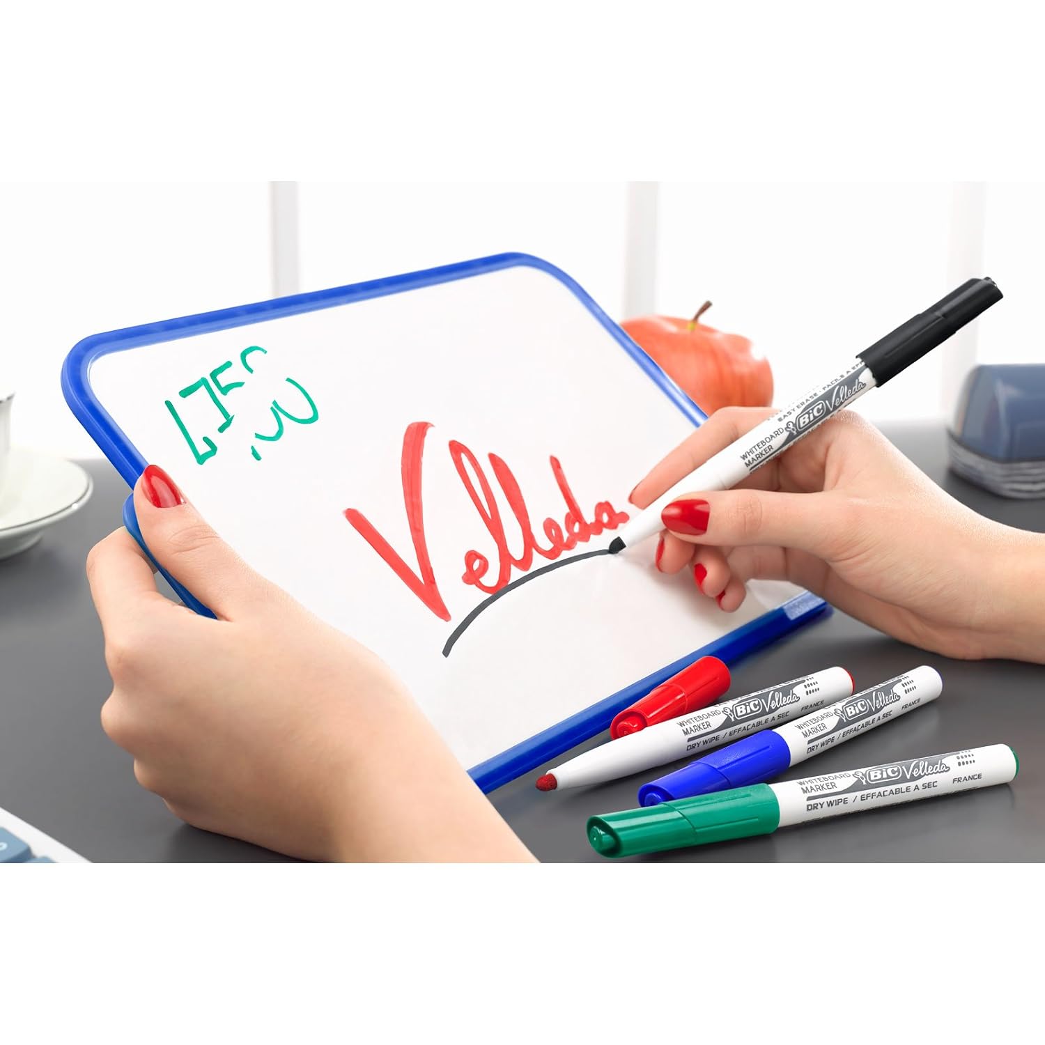 BIC Velleda 1741 — Feutres tableau blanc verts x12 – Image 13