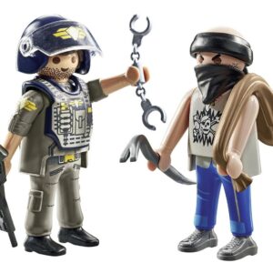 Alternative view of PLAYMOBIL 71505 — Figurines Policier et Bandit