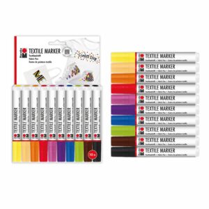 Alternative view of MARABU Textile Marker — Set de 10 Marqueurs Textiles 3 mm