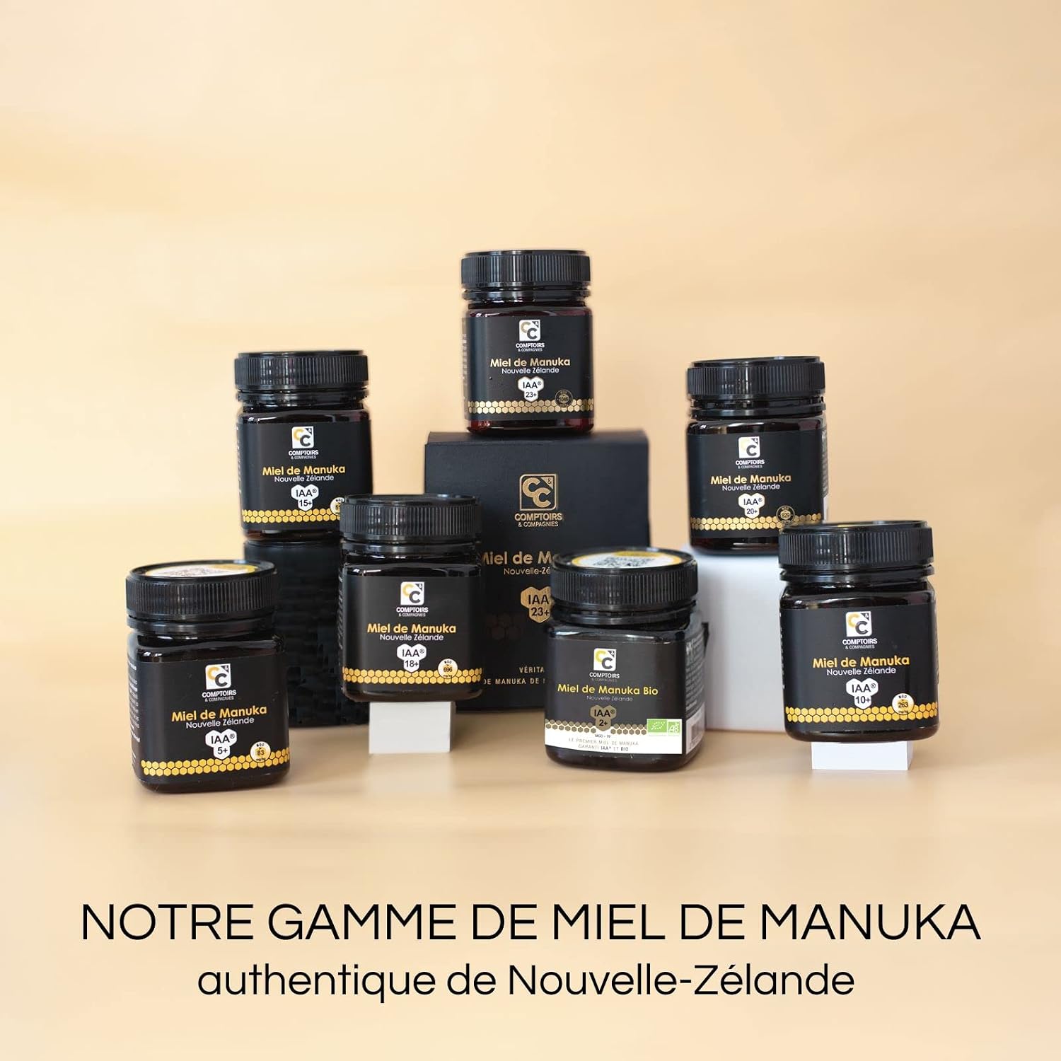 COMPTOIRS ET COMPAGNIES — Miel de Manuka Actif IAA5+ 250g – Image 7