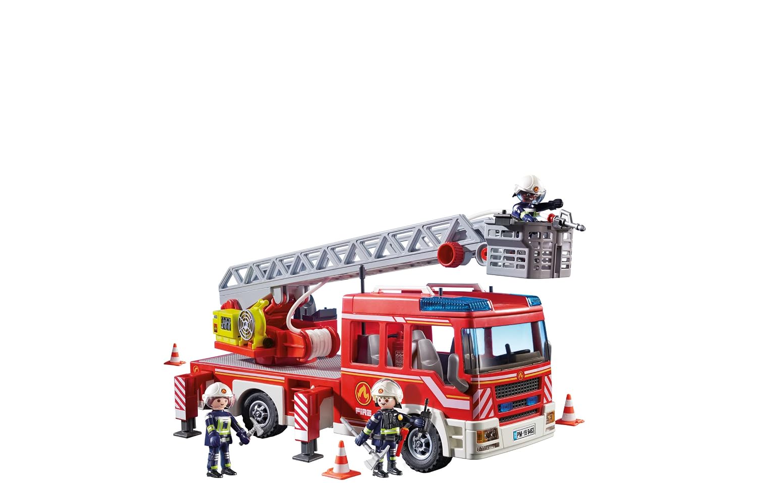 PLAYMOBIL City Action 9463 — Camion de Pompiers sonore## – Image 31