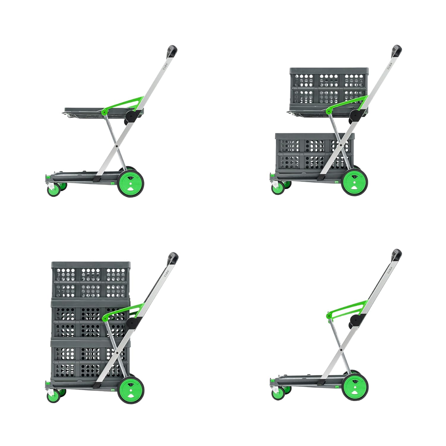 CLAX — Chariot de Transport Pliable Vert – Image 25