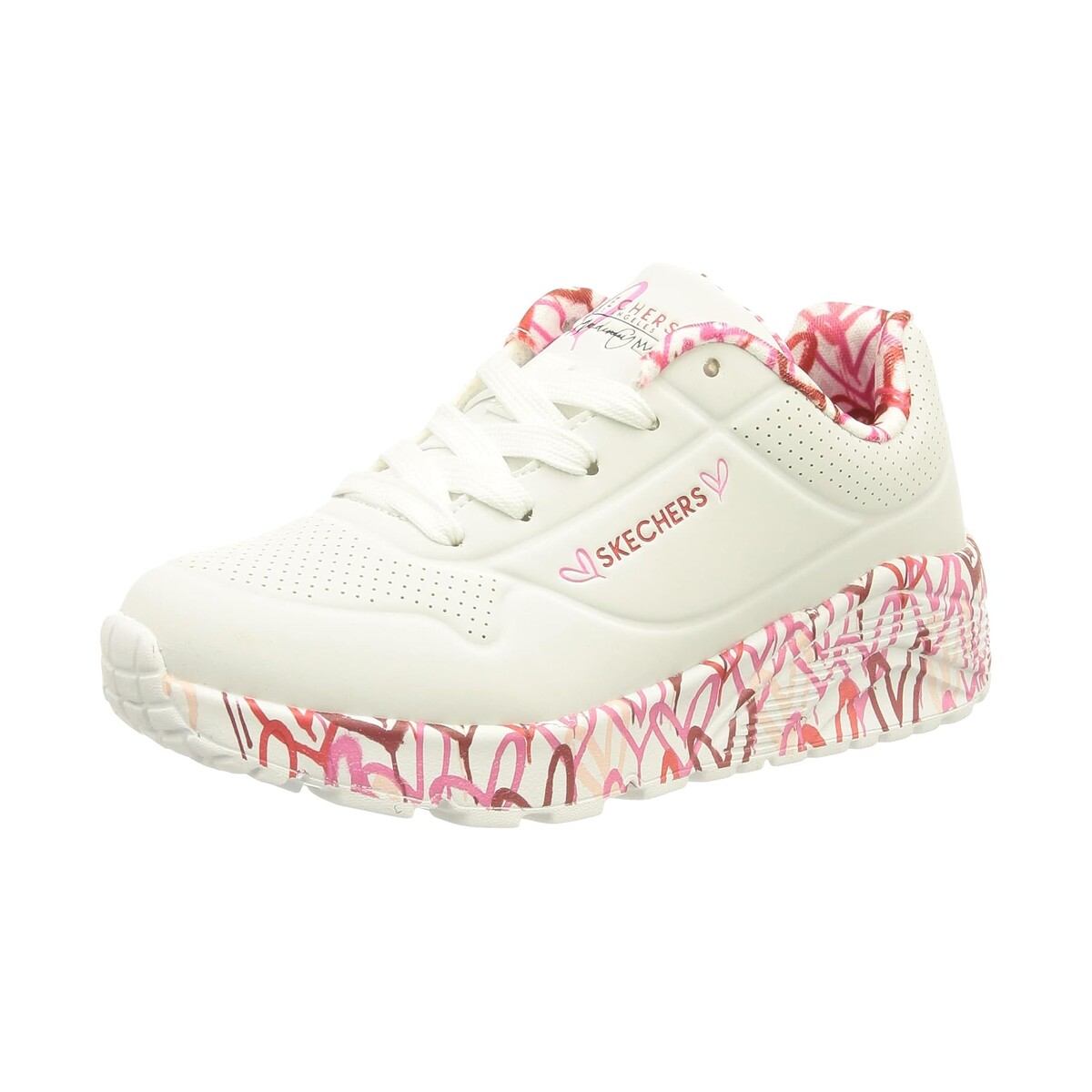 SKECHERS Uno Lite Lovely Luv — Baskets fille 27.5 EU