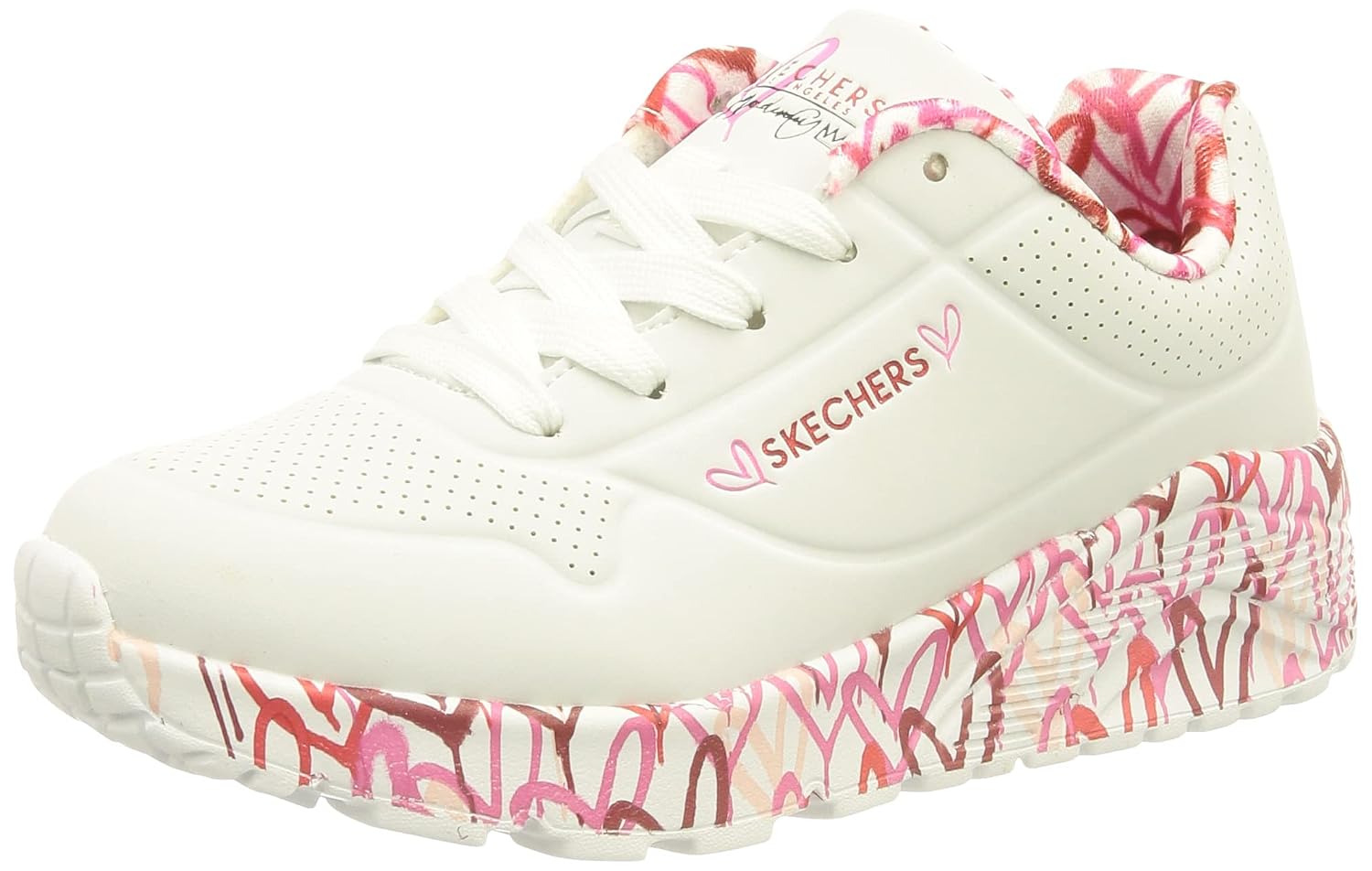 SKECHERS Uno Lite Lovely Luv — Baskets fille 27.5 EU – Image 9