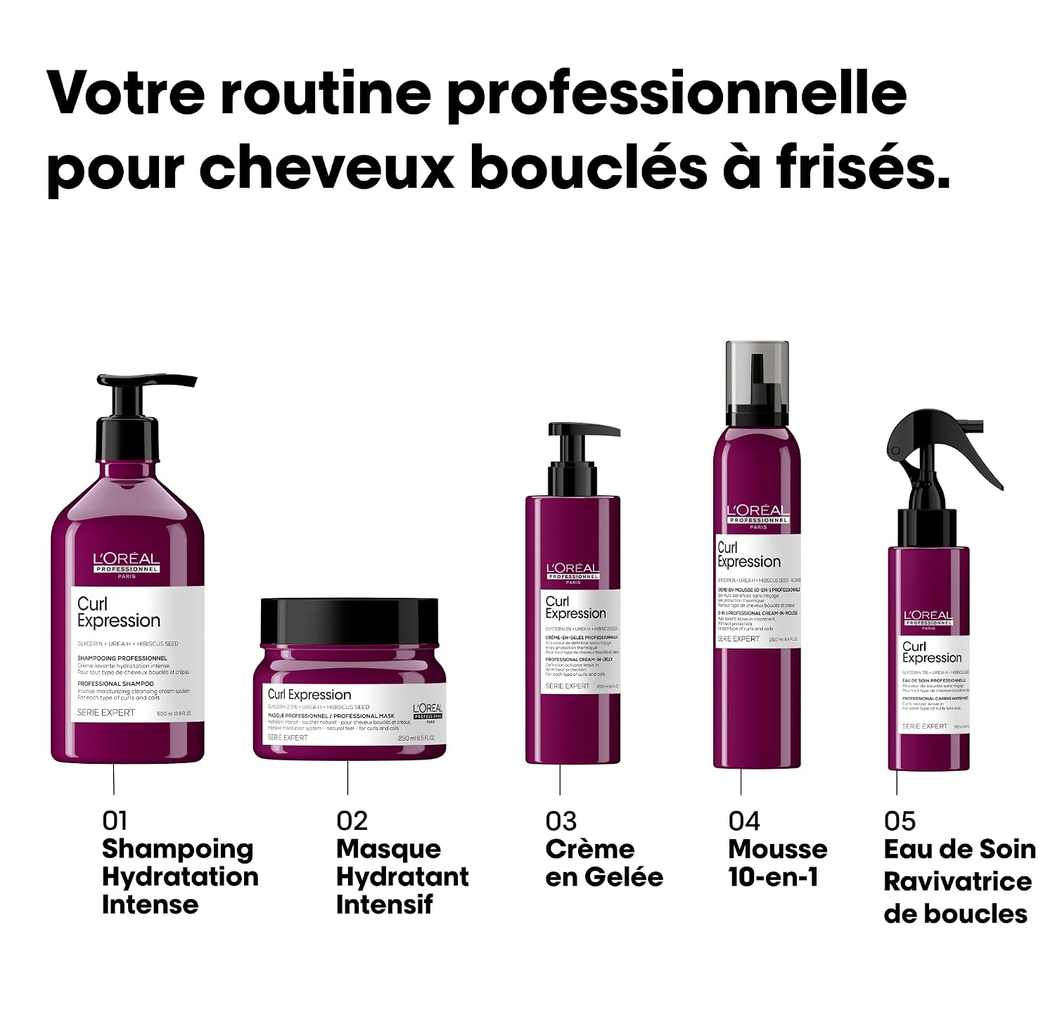 L'ORÉAL PROFESSIONNEL Curl Expression — Crème lavante 500 ml – Image 7