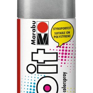 MARABU Do It — Spray coloré métallisé argent 150 ml