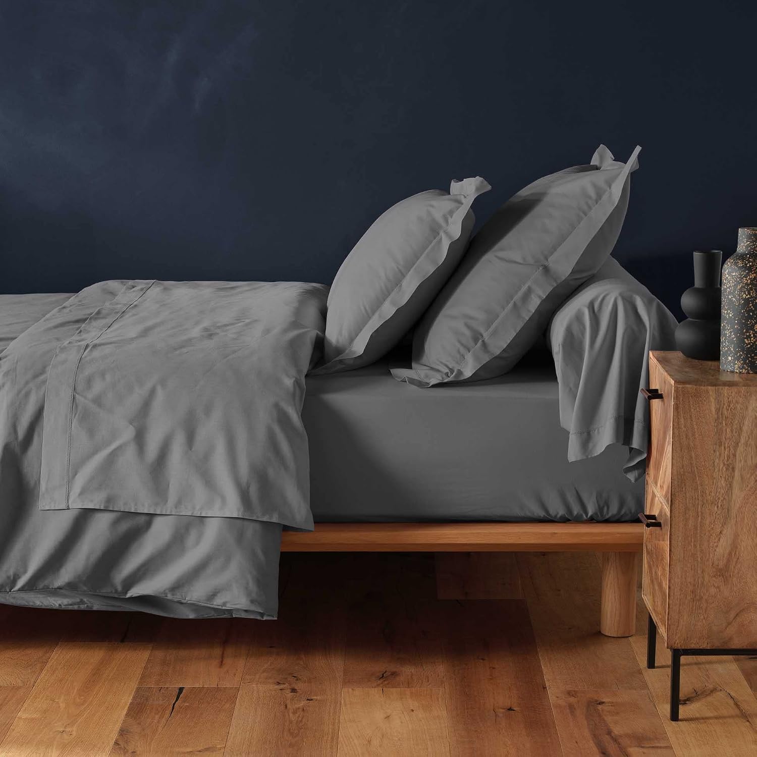 DOUCEUR D'INTÉRIEUR Lina — Drap-housse 90 x 190 cm coton – Image 3