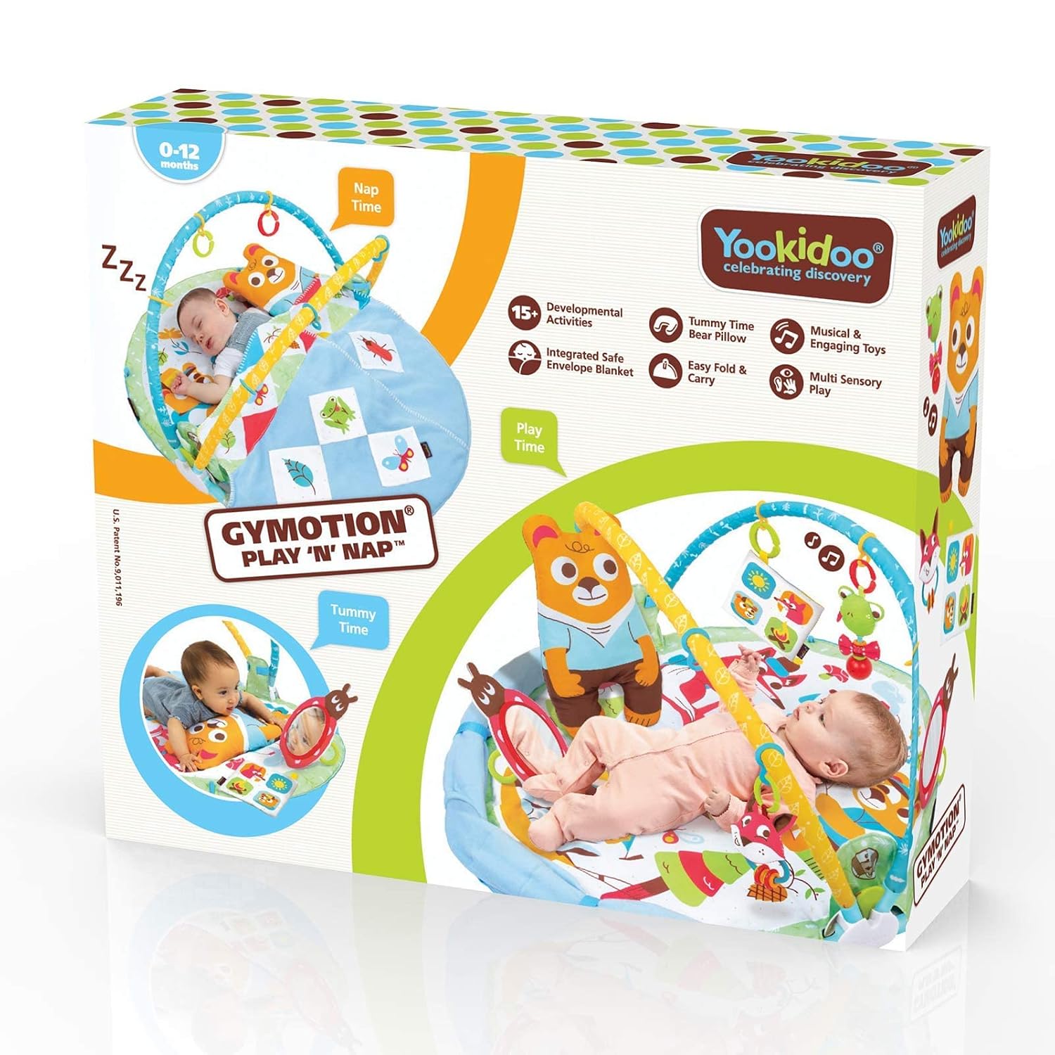 YOOKIDOO — Tapis d'Éveil Bébé 3-en-1 Évolutif – Image 33