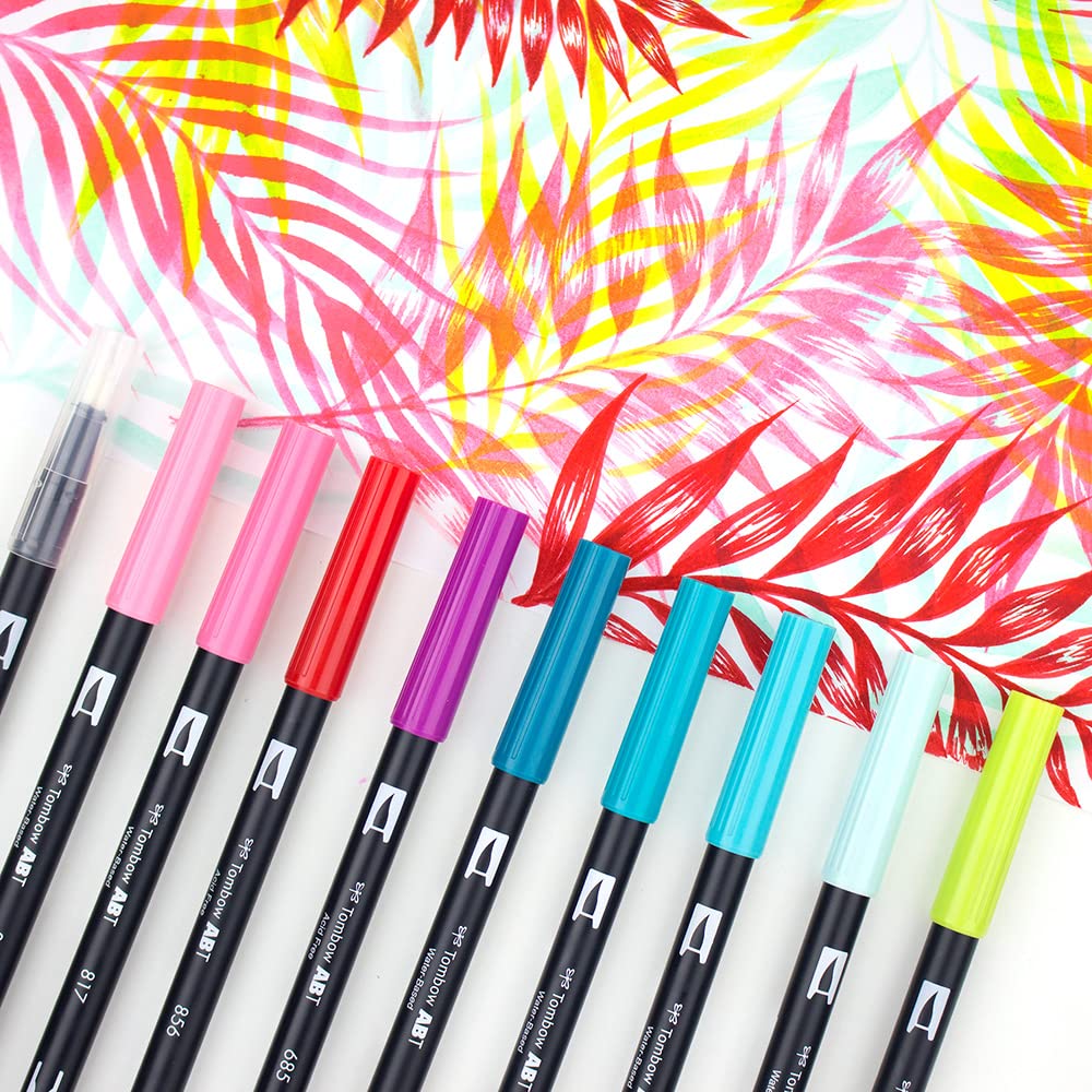 TOMBOW ABT-N15 — Feutre pinceau à 2 pointes Noir – Image 17