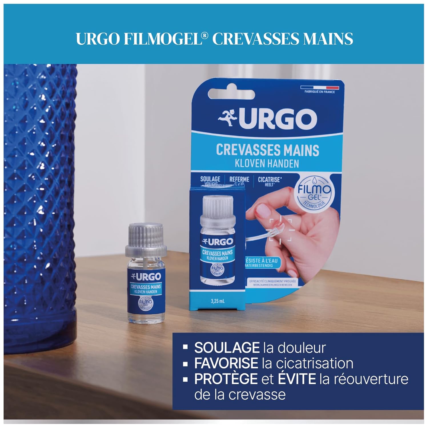 URGO — Pack duo soin des mains Filmogel + crème miel – Image 2