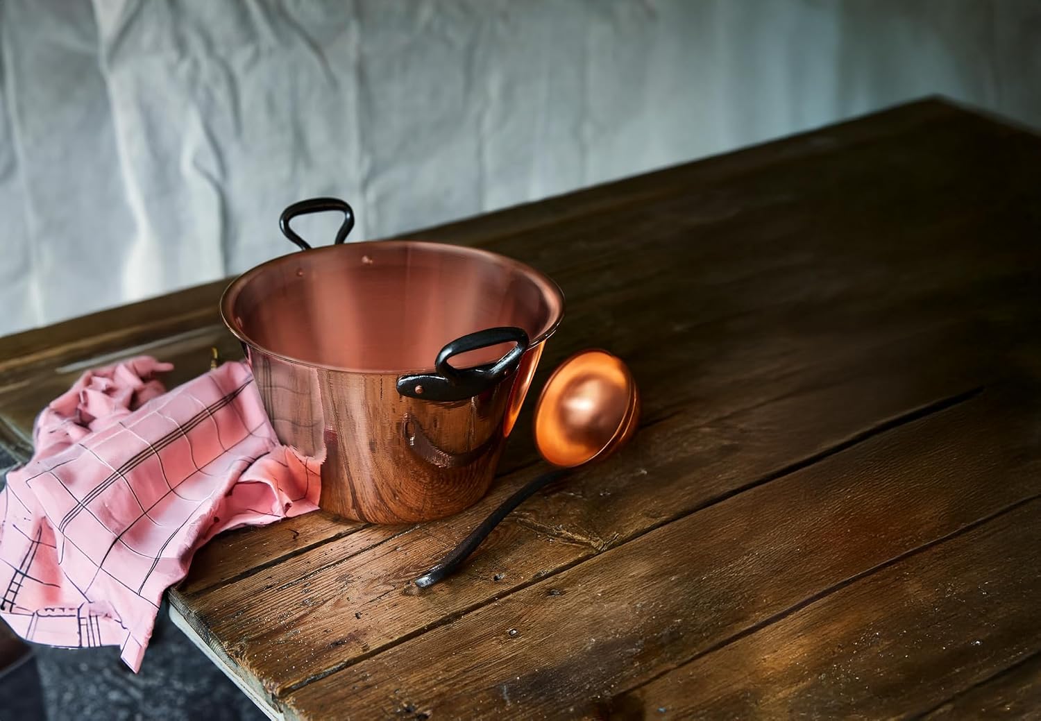 BAUMALU — Bassine à sucreries en cuivre Ø40 cm 12L – Image 3
