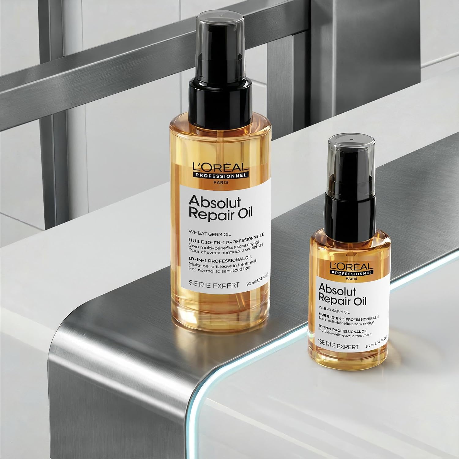 L'OREAL PROFESSIONNEL Absolut Repair — Huile cheveux 10-en-1 30 ml – Image 5