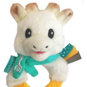 SOPHIE LA GIRAFE — Hochet Peluche avec Anneau de Dentition