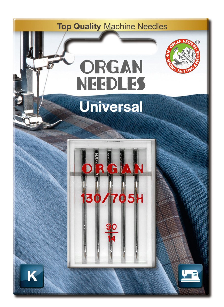 ORGAN — Lot de 5 aiguilles universelles 90/14