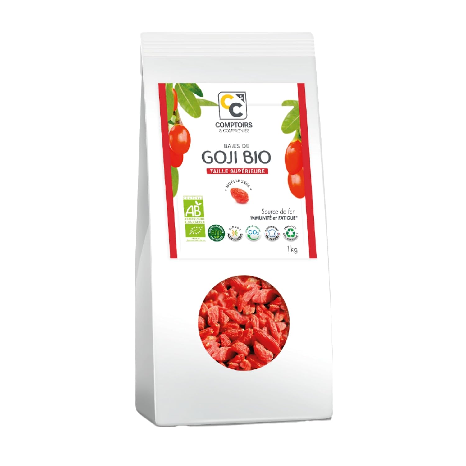 COMPTOIRS ET COMPAGNIES — Baies de Goji Bio 1 kg