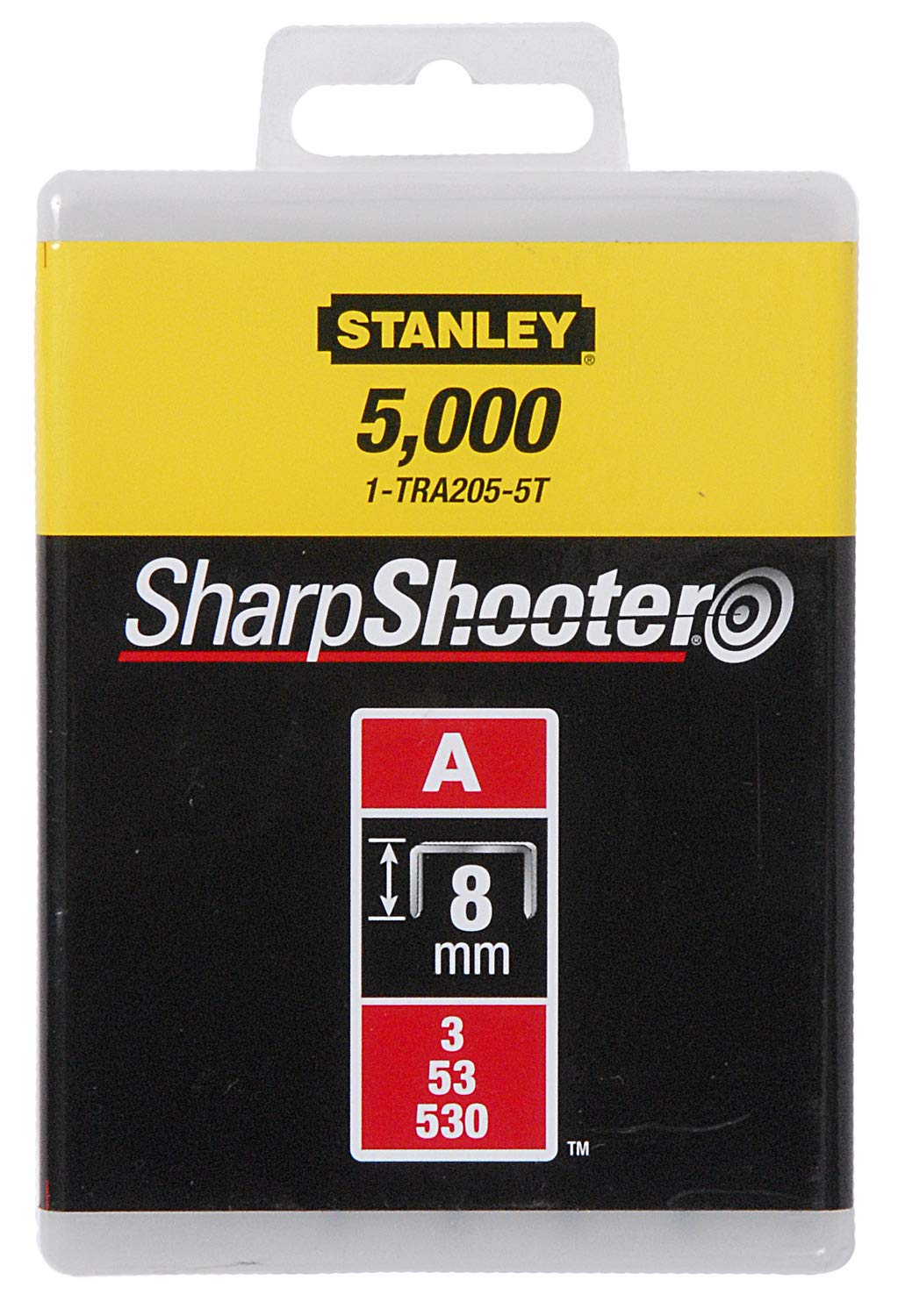 STANLEY — Agrafes type A 8 mm x5000