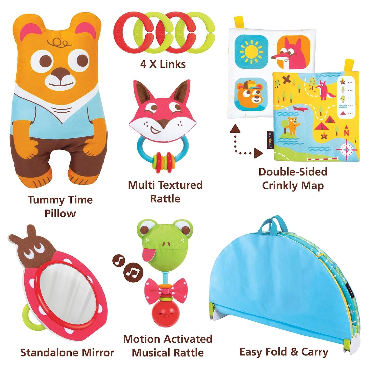 YOOKIDOO — Tapis d'Éveil Bébé 3-en-1 Évolutif – Image 14
