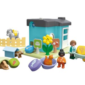 Alternative view of PLAYMOBIL Junior 71690 — Maison des Animaux dès 12 mois