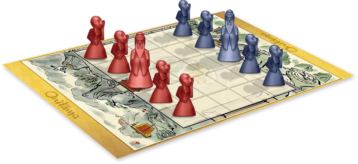 Asmodee – ONITAMA – Jeu de Société Stratégique Abstrait – Jeu de Réflexion pour 2 Joueurs dès 14 Ans – Duels Tactiques Inspirés des Arts Martiaux Japonais – 15 Min – Version Française - Igiari – Image 4