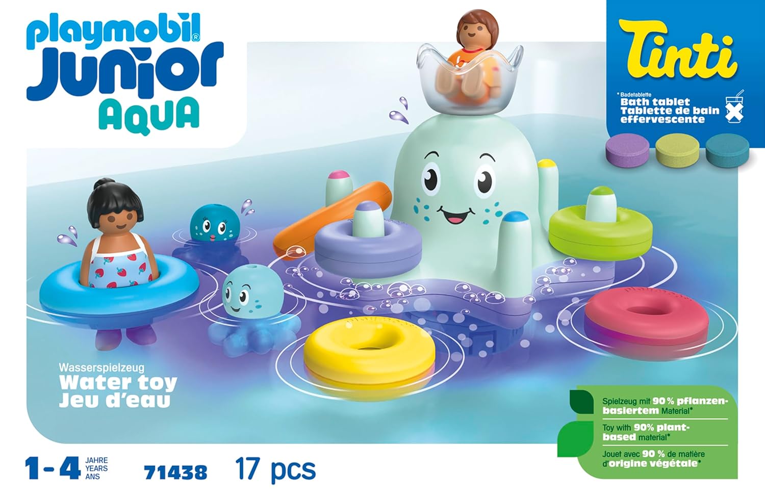 PLAYMOBIL Junior Aqua & Tinti — Manège Pieuvre géante – Image 41