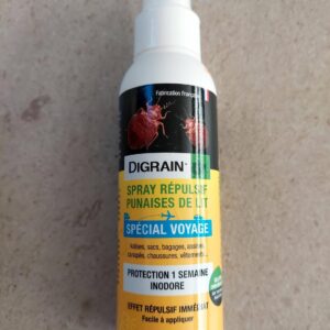 Alternative view of DIGRAIN — Spray répulsif punaises de lit voyage