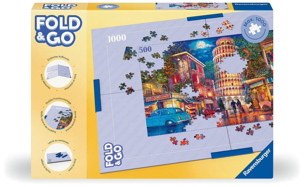 RAVENSBURGER — Plateau pliable pour puzzle jusqu’à 1000 pièces – Image 10
