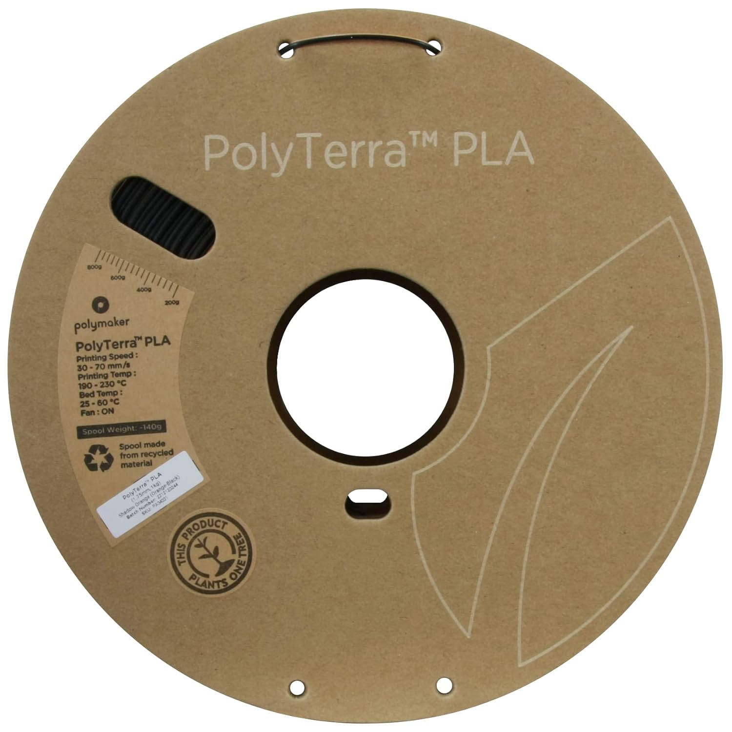 POLYMAKER Polyterra — Filament PLA Dual Color 1,75 mm 1 kg – Image 4