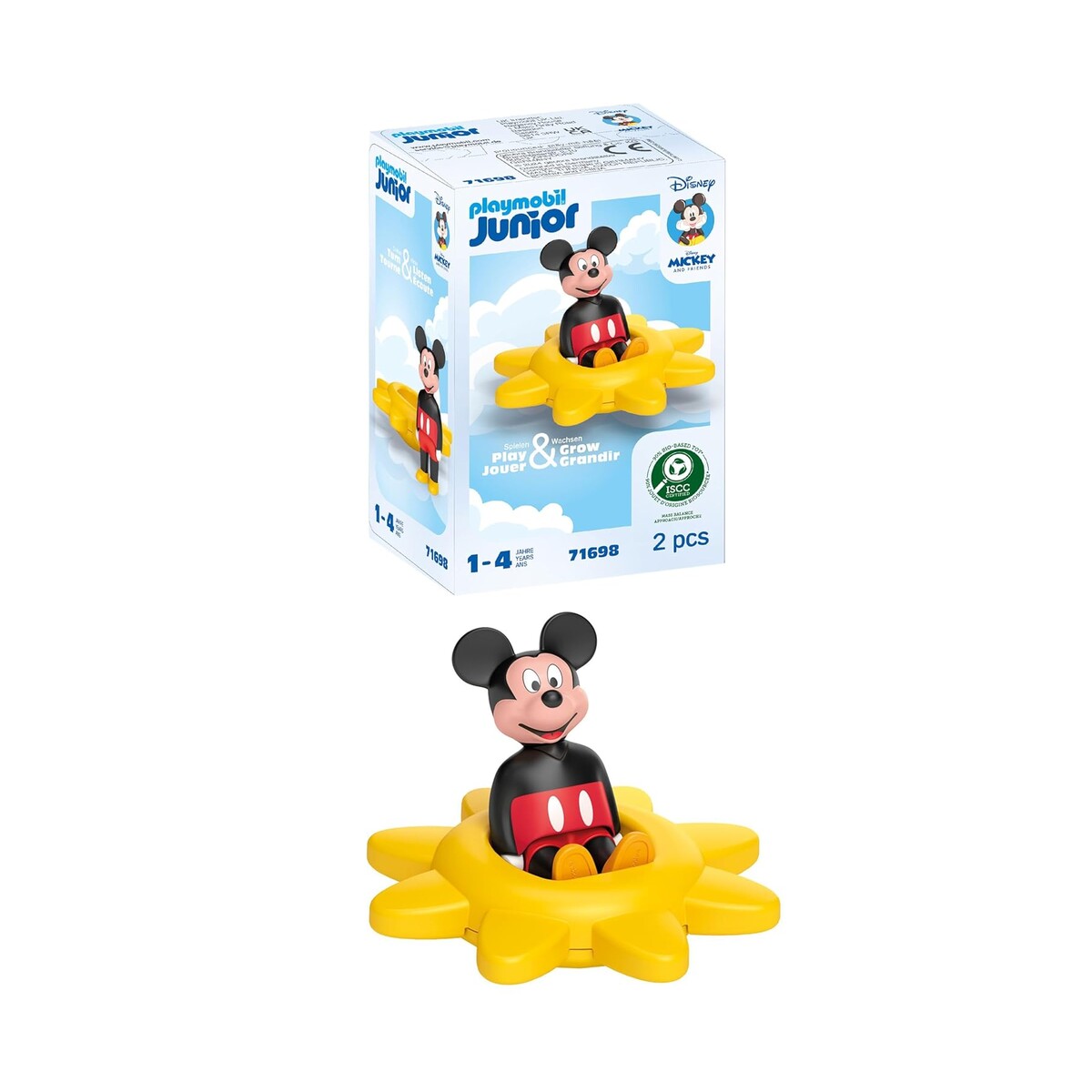 PLAYMOBIL Junior Disney — Mickey et Toupie Soleil