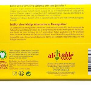 Alternative view of ECODIS — Lot de 5 Sacs Réutilisables en Coton Bio