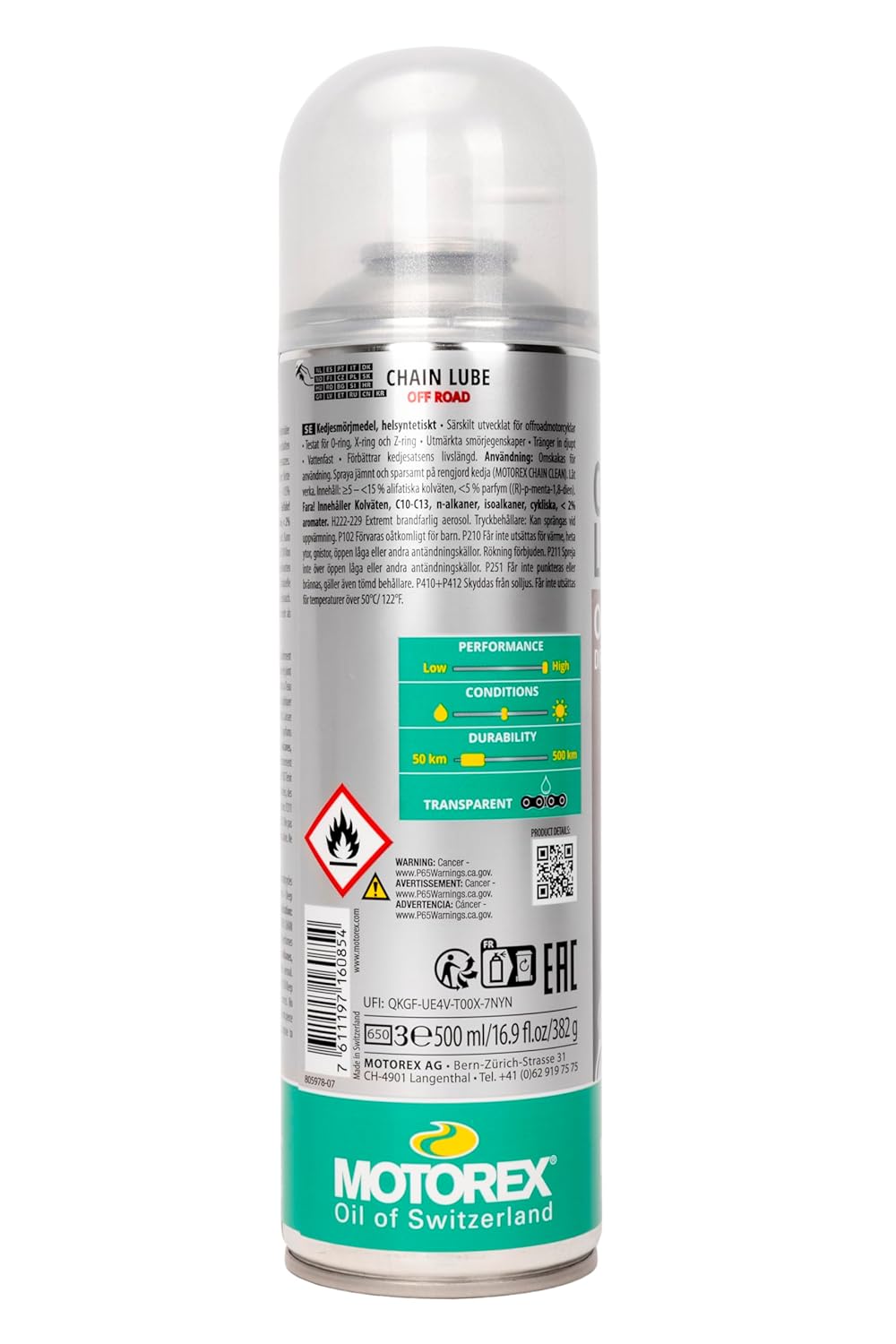 MOTOREX CHAINLUBE Off Road — Lubrifiant pour Chaînes – Image 9