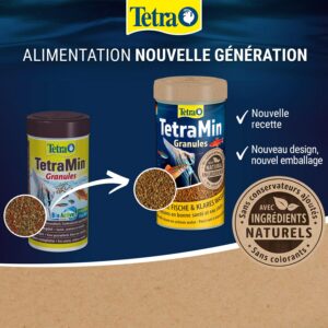 Alternative view of TETRA TetraMin Granules — Aliment complet poissons tropicaux 1L