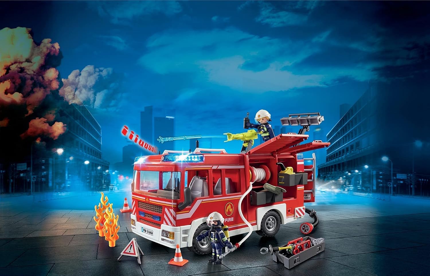 PLAYMOBIL City Action — Fourgon d'intervention des pompiers – Image 31