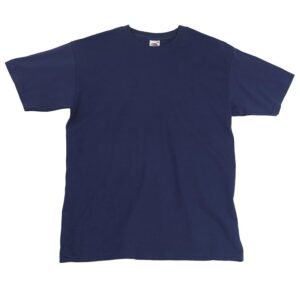 FRUIT OF THE LOOM — T-shirt Homme Manches Courtes L Bleu Marine