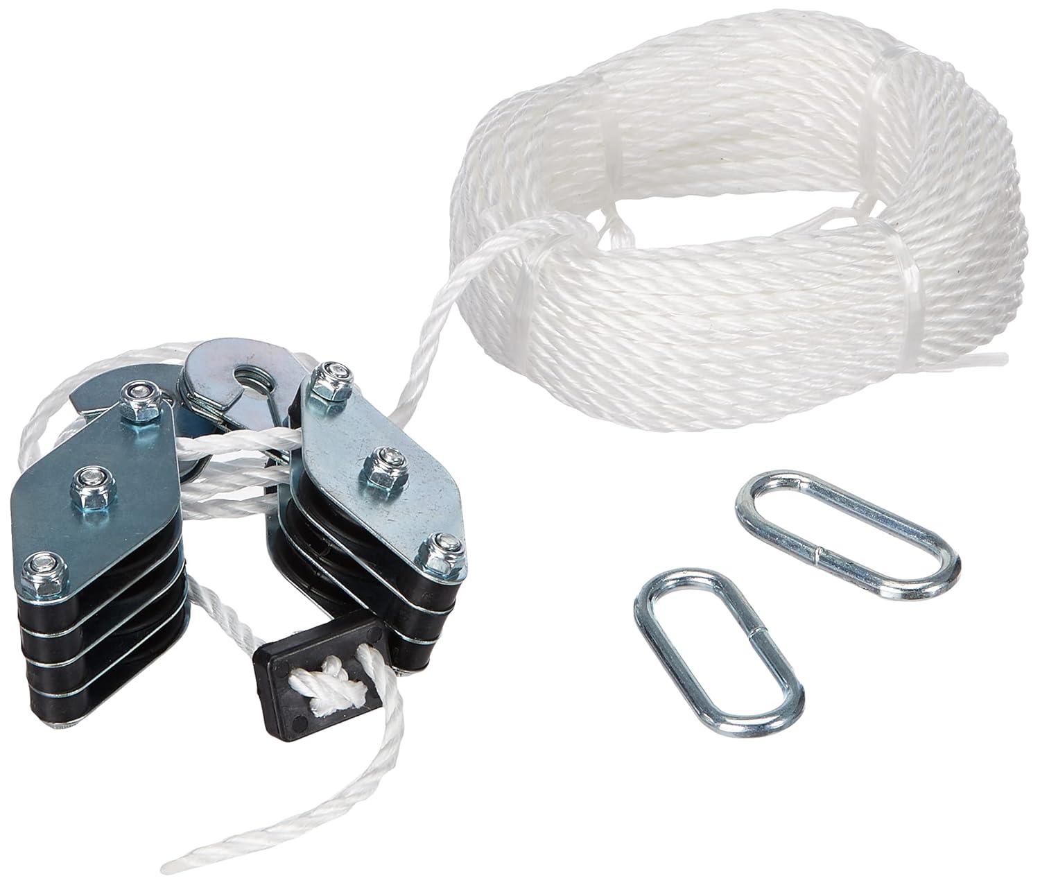 MANNESMANN — Poulie universelle 180 kg câble nylon 20 m