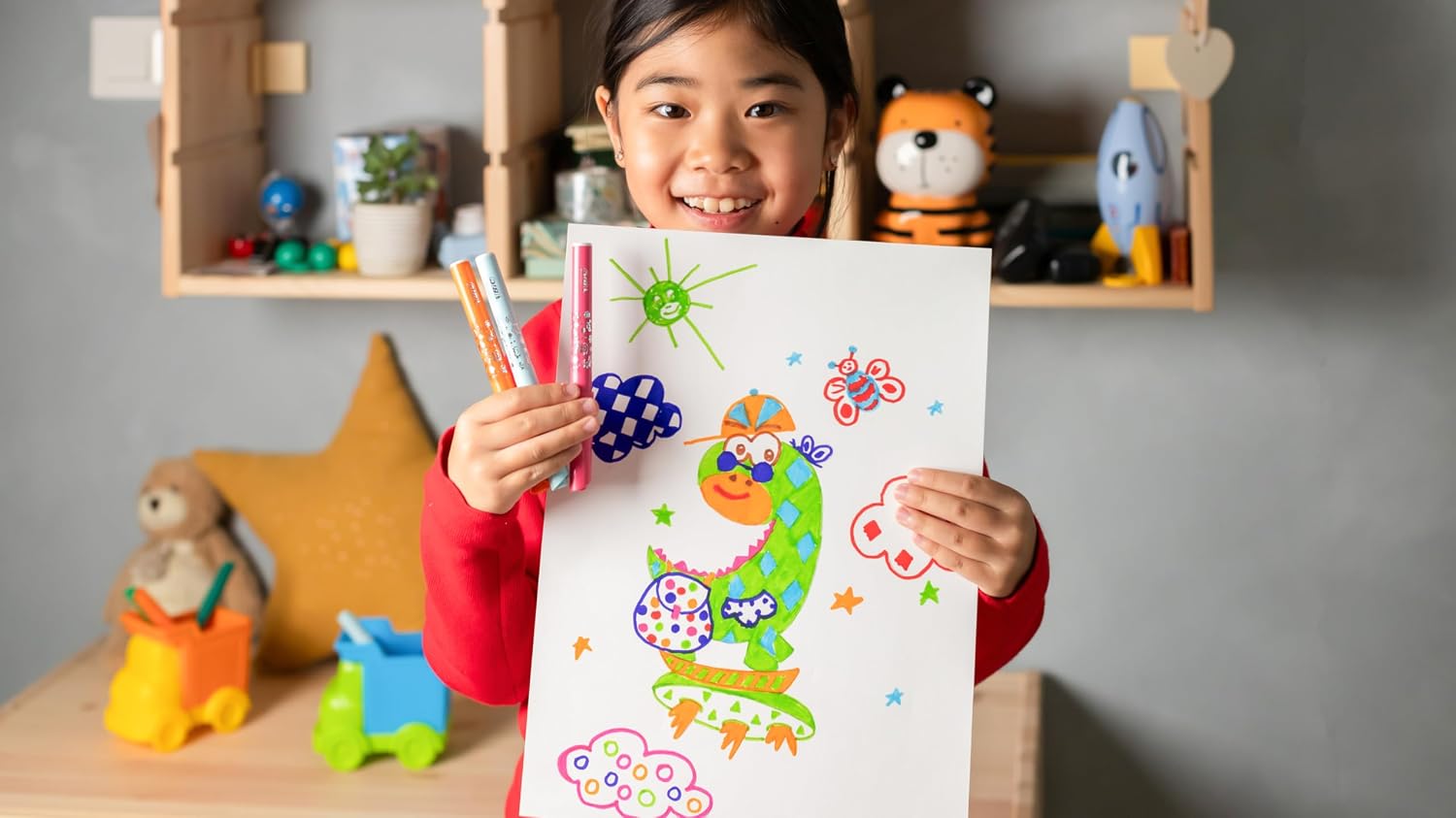 BIC Kids Visacolor XL — Pot de 48 Feutres Lavables – Image 6