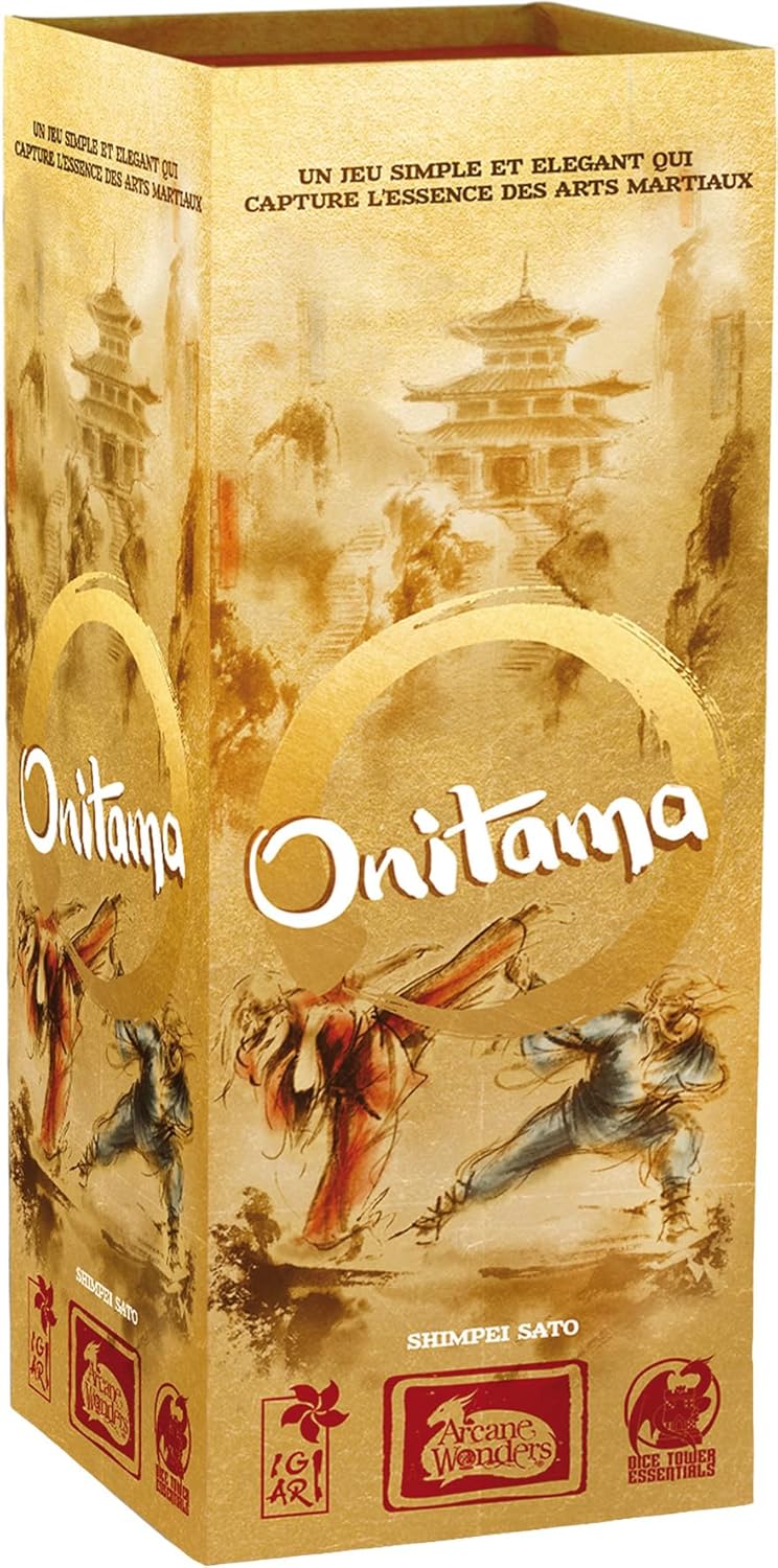 Asmodee – ONITAMA – Jeu de Société Stratégique Abstrait – Jeu de Réflexion pour 2 Joueurs dès 14 Ans – Duels Tactiques Inspirés des Arts Martiaux Japonais – 15 Min – Version Française - Igiari – Image 9