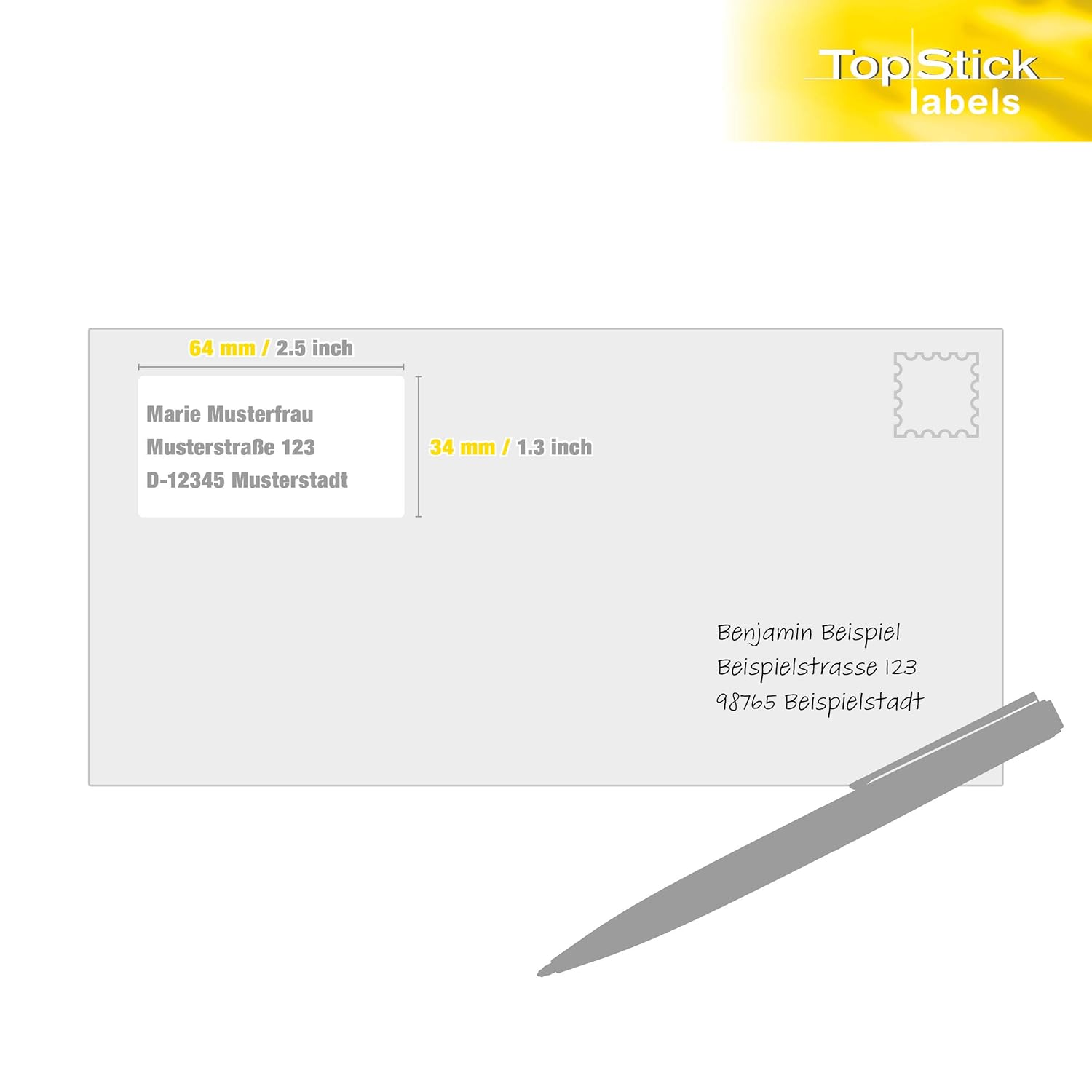 TOPSTICK — Étiquettes laser blanches 105 x 148 mm x400 – Image 13
