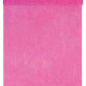 SANTEX — Chemin de table intissé fuchsia 25 m x 30 cm