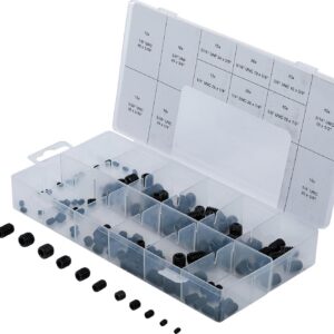 BGS — Assortiment de vis sans tête en pouces 160 pièces
