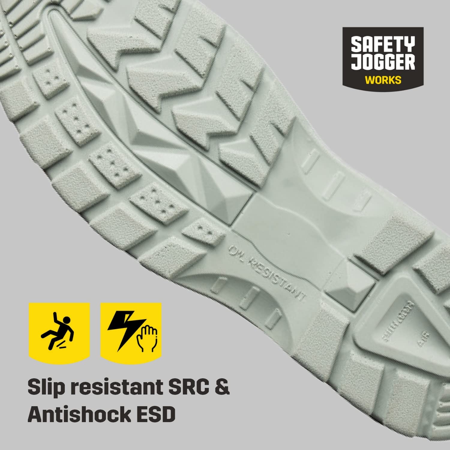 SAFETY JOGGER S2 — Sabot de Sécurité Blanc 35 EU – Image 12