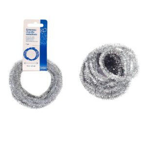 LOOLIPO — Chenille argent pailletée ø 6 mm x 10 m