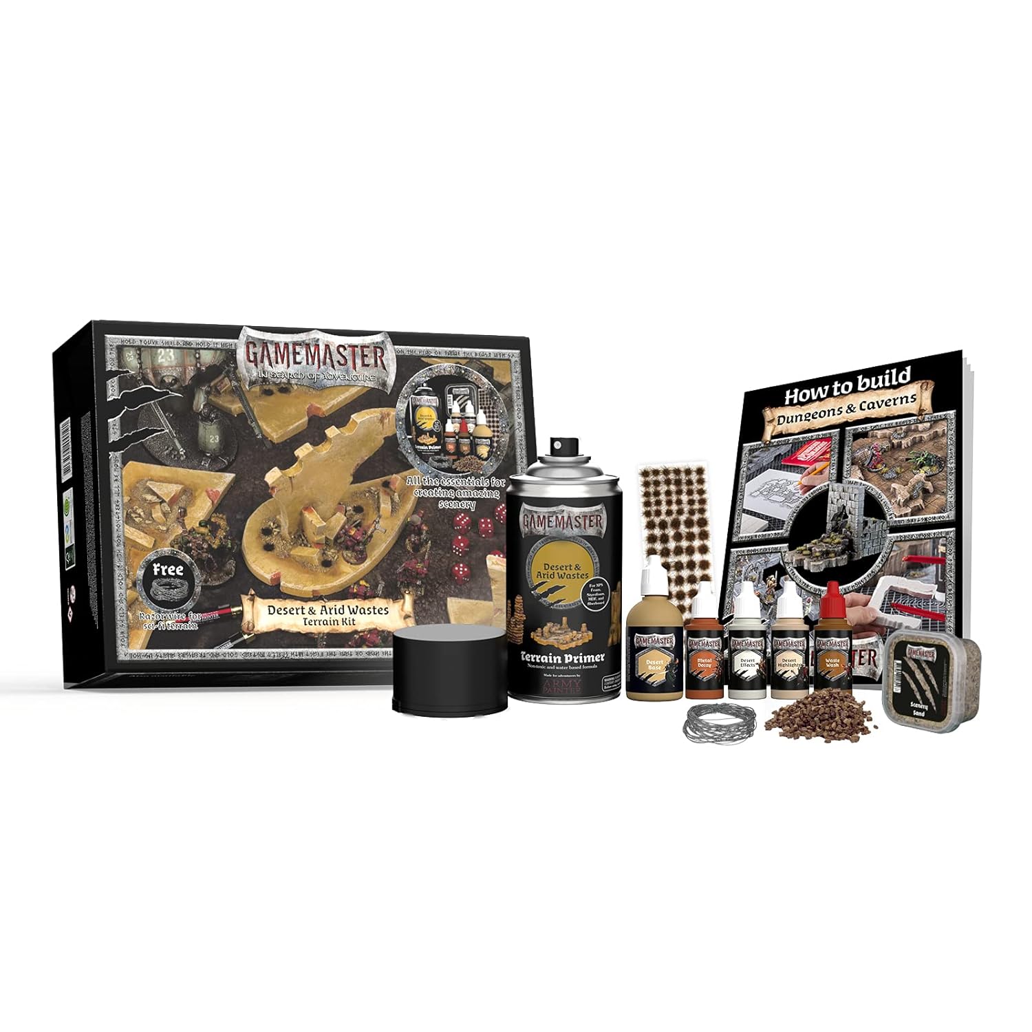 THE ARMY PAINTER GameMaster — Kit de terrain Snow & Tundra